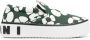 Marni Bloemen Canvas Sneakers Green Dames - Thumbnail 2