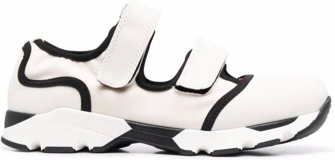 Marni Sneakers met dubbele bandjes Beige