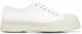 Marni 302 leren sneakers met plateauzool Wit - Wit