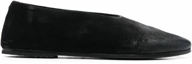 Feversole Ballerina's met ronde neus en schattige strikversiering voor