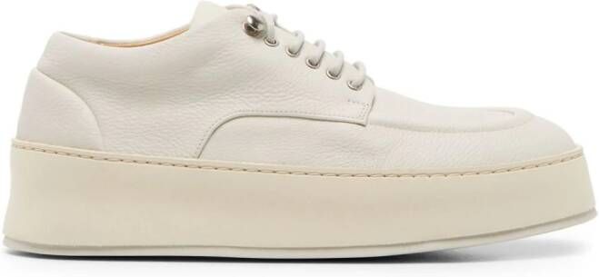 Marsèll Cassapana sneakers met plateauzool Beige