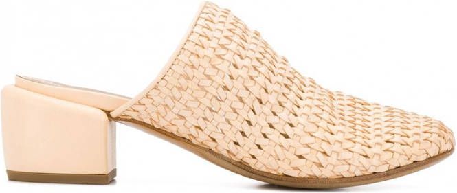 Marsèll Geweven muiltjes Beige - Schoenen.nl
