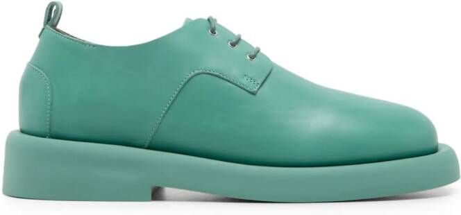 Marsèll Gommello leren derby schoenen Groen
