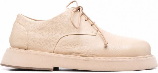 Marsèll Leren veterschoenen Beige