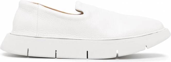 Marsèll Intagliata leren loafers Wit