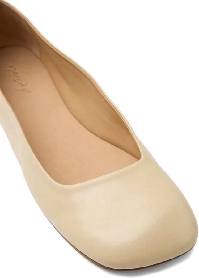 Marsèll Ballerina's met vierkante neus Beige - Foto 2