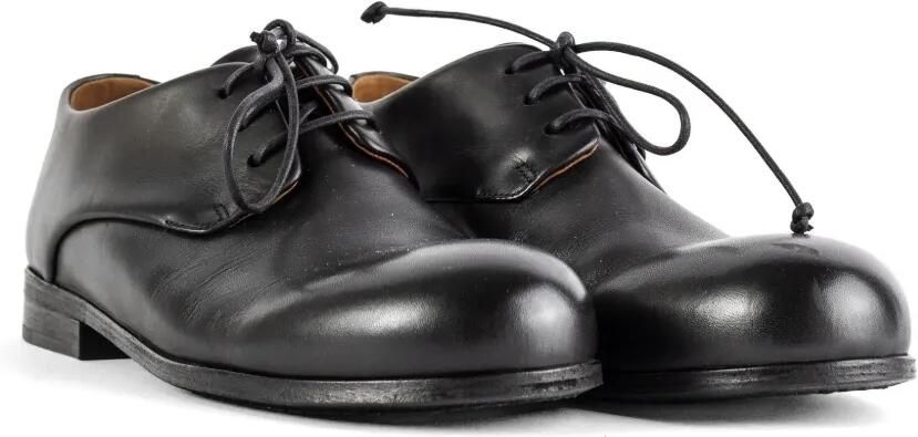 Marsèll Capozucca derby schoenen met ronde neus Zwart - Foto 4