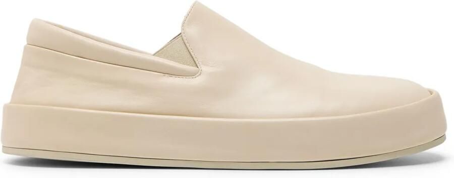 Marsèll Cassapelle leren slippers Beige