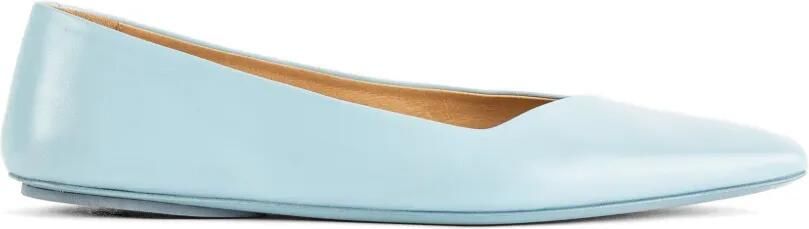 Marsèll Cazzuola ballerina's met puntige neus Blauw