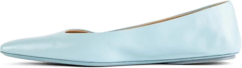 Marsèll Cazzuola ballerina's met puntige neus Blauw - Foto 5