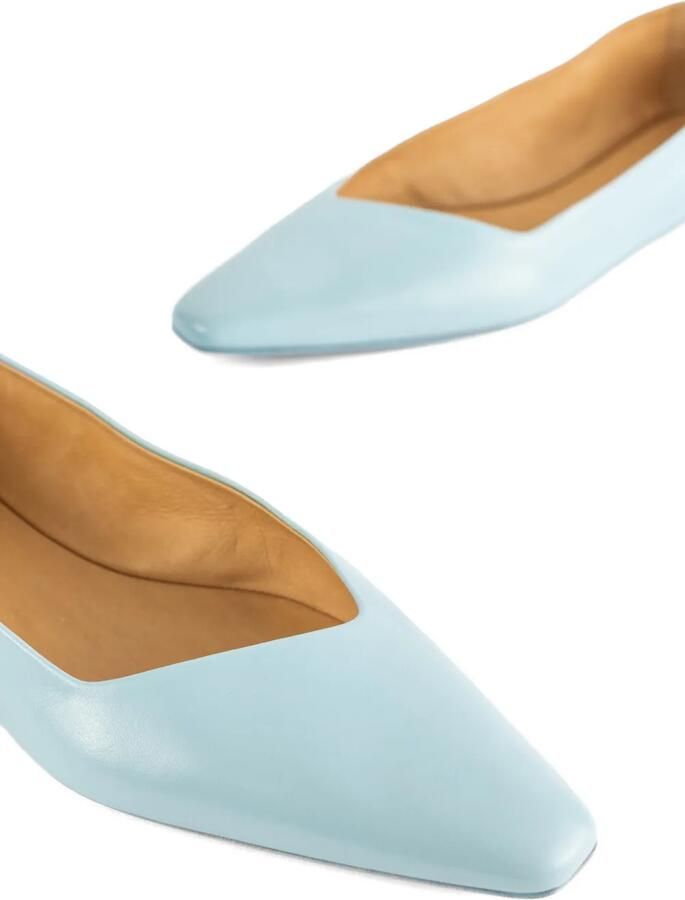 Marsèll Cazzuola ballerina's met puntige neus Blauw - Foto 2