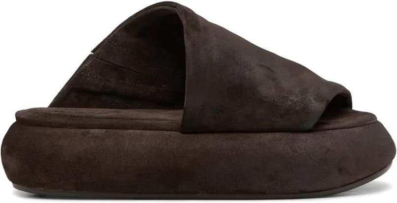 Marsèll Ciambellona sandalen met plateauzool Bruin