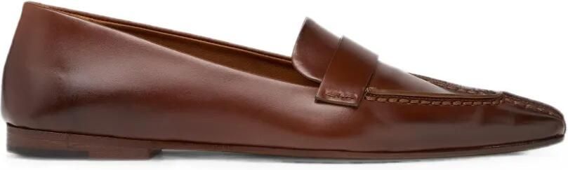 Marsèll Colma leren loafers met puntige neus Bruin