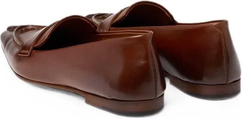 Marsèll Colma leren loafers met puntige neus Bruin - Foto 3