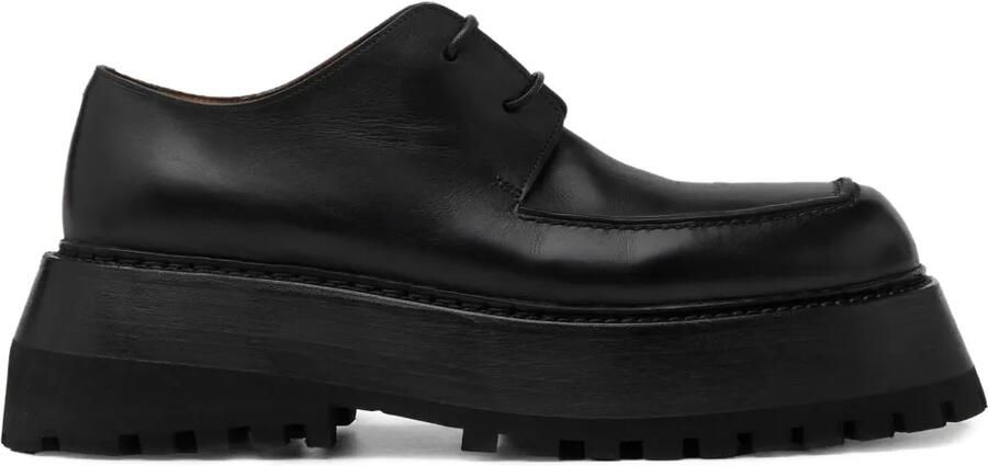 Marsèll Derby veterschoenen met chunky zool Zwart
