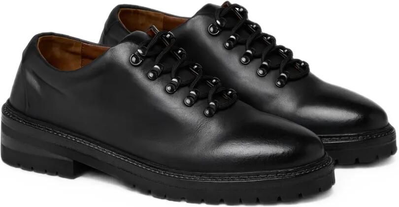 Marsèll Derby veterschoenen met ribbelstructuur Zwart - Foto 4