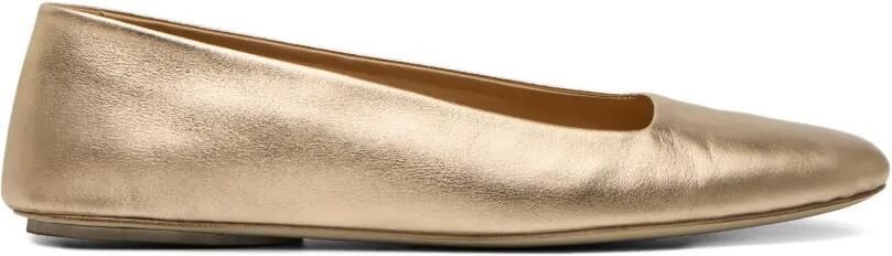 Marsèll Distesa metallic ballerina's Goud