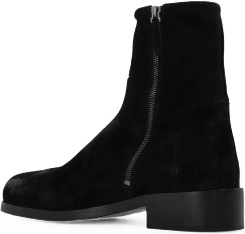 Marsèll distressed-effect leather ankle boots Zwart - Foto 3