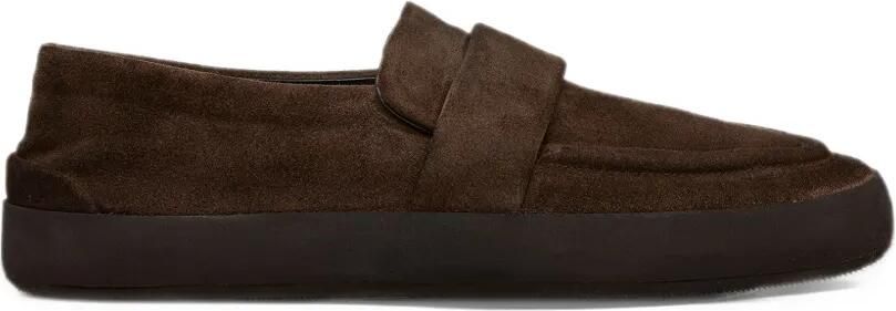 Marsèll Guarnello suede slip-on loafers Bruin
