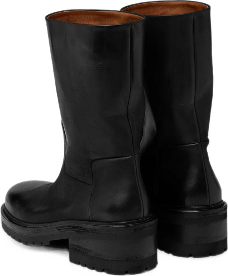 Marsèll leather lug-sole biker boots Zwart - Foto 3