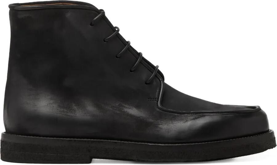Marsèll Leren desert boots Zwart