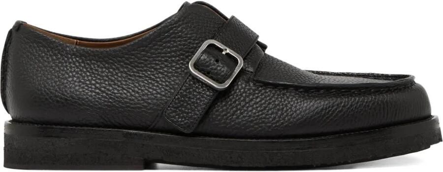 Marsèll Leren gespschoenen Zwart