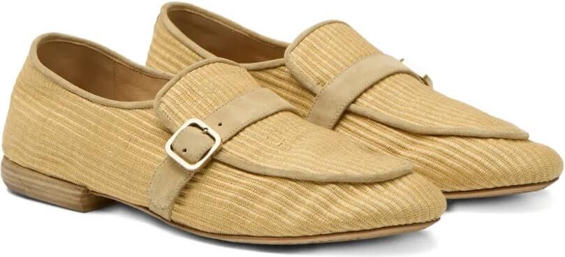 Marsèll Mandolo loafers met gespband Beige