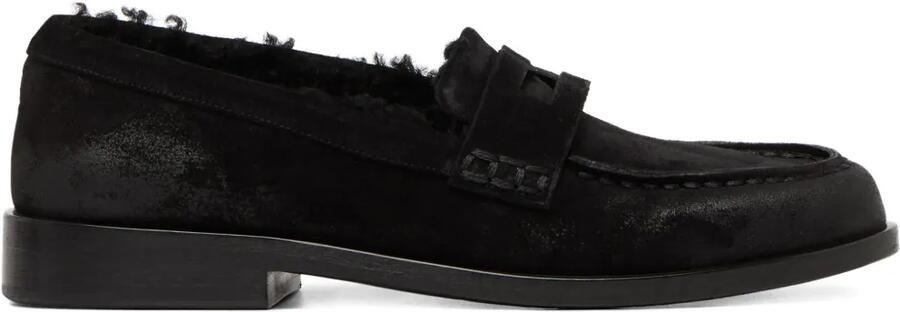 Marsèll Mocasso leren loafers Zwart