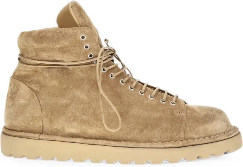 Marsèll Pallottola suède enkellaarzen Beige