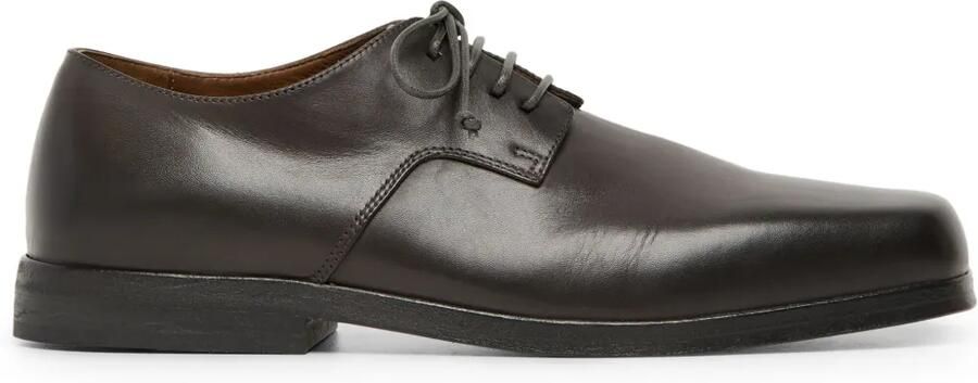 Marsèll Parapetto leren derby schoenen met vierkante neus Bruin