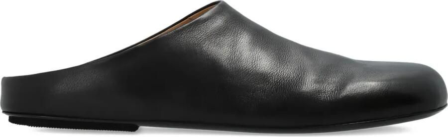 Marsèll Passo slip-on muiltjes met ronde neus Zwart