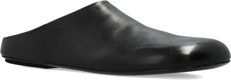 Marsèll Passo slip-on muiltjes met ronde neus Zwart - Foto 4