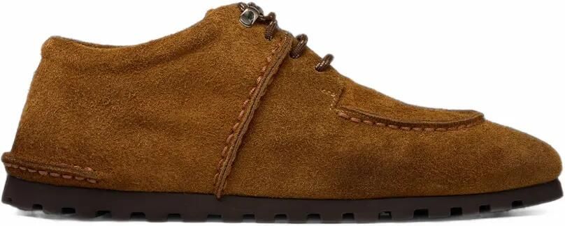Marsèll Pizzicarro suède sneakers met vlakken Bruin