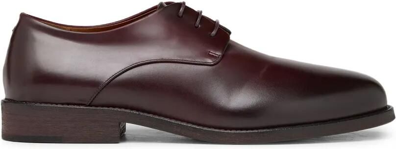 Marsèll Pugno leren derby veterschoenen Rood
