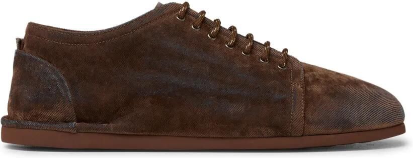 Marsèll Sancrespella derby veterschoenen met gerafeld effect Bruin