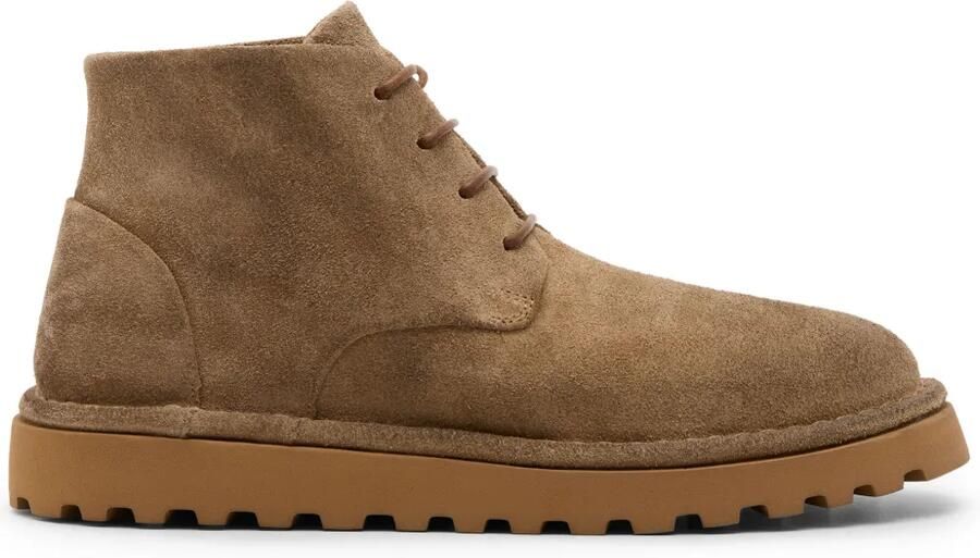 Marsèll Sancrispa Alta leren laarzen Beige