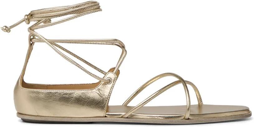 Marsèll Sandalen met gestrikt bandje Goud