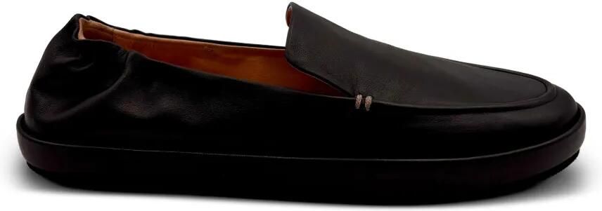 Marsèll Scatopelle gesmockte loafers Zwart