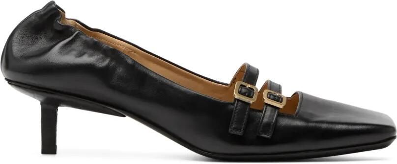 Marsèll Schiacciata pumps met vierkante neus Zwart