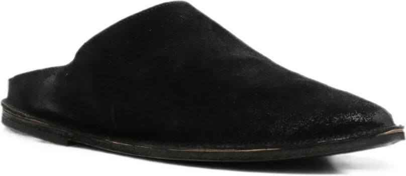 Marsèll Slip-on muiltjes met gerafeld effect Zwart - Foto 3