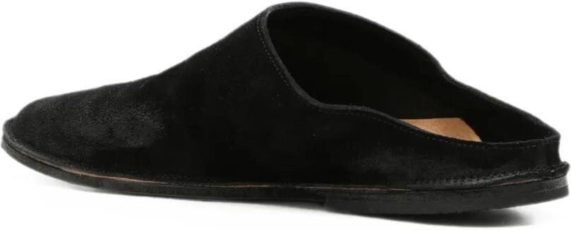 Marsèll Slip-on muiltjes met gerafeld effect Zwart - Foto 4