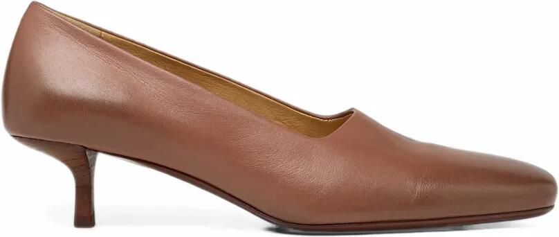 Marsèll Spazzola leren pumps Bruin