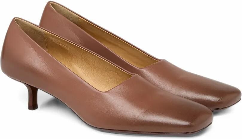 Marsèll Spazzola leren pumps Bruin - Foto 3