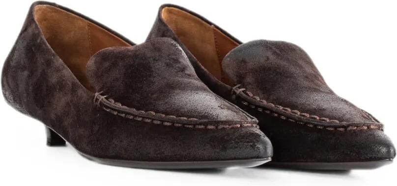 Marsèll Spino loafers met puntige neus Bruin - Foto 4