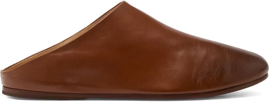 Marsèll Steccoblocco leren slippers Bruin