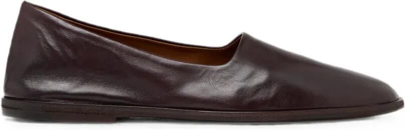 Marsèll Stesa leren loafers met ronde neus Bruin