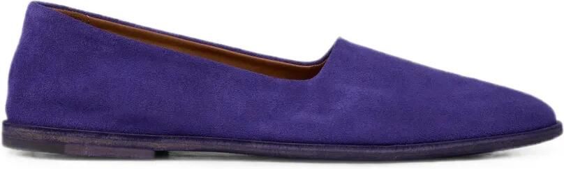 Marsèll Stesa suède slip-on loafers Paars