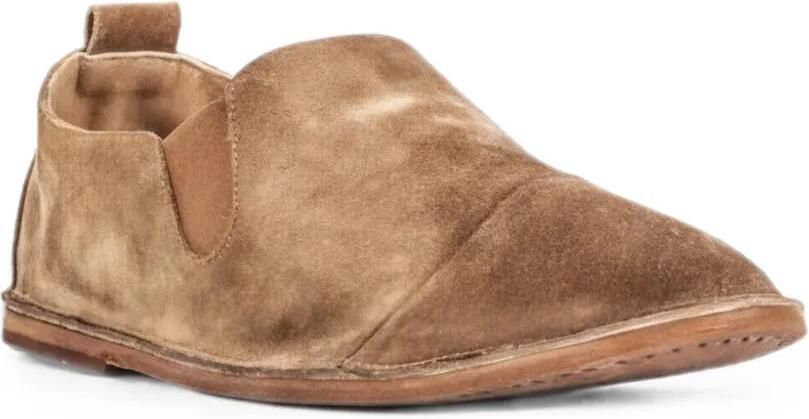 Marsèll Strasacco suède slip-on schoenen Bruin