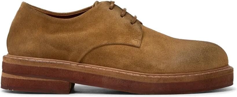 Marsèll Suède derby schoenen met chunky zool Beige