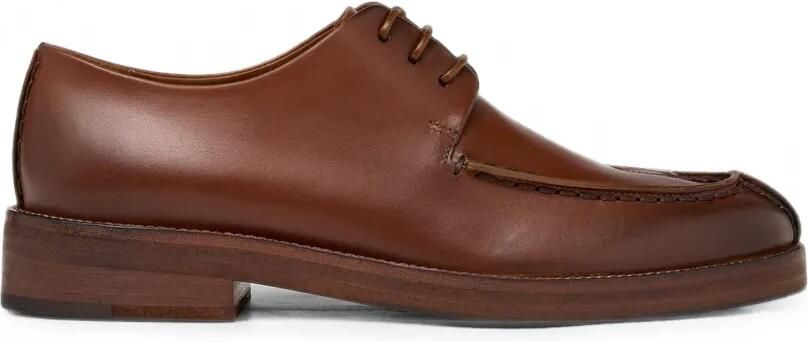 Marsèll Tubetto derby schoenen met platte neus Bruin